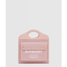 [BURBERRY-버버리]미니 포켓백 핑크 80633111