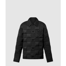 [LOUIS VUITTON-루이비통]다미에 퀼팅 나일론 오버셔츠 1AFHXU