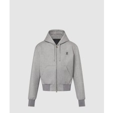 [LOUIS VUITTON-루이비통]테일러드 테크니컬 울 후디드 블루종 1AFYBQ