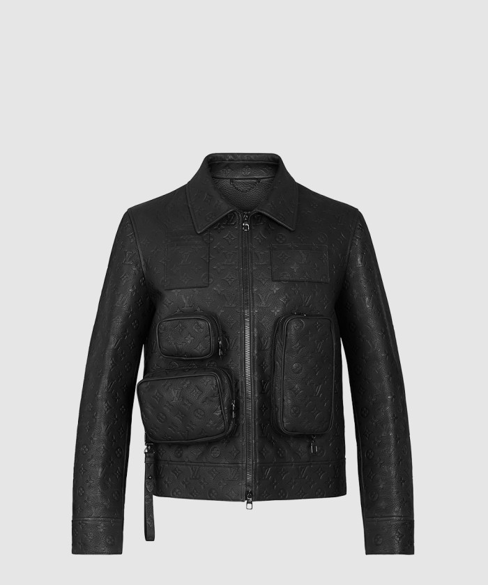 [LOUIS VUITTON-루이비통]모노그램 엠보싱 유틸리티 재킷 1A5ZTO