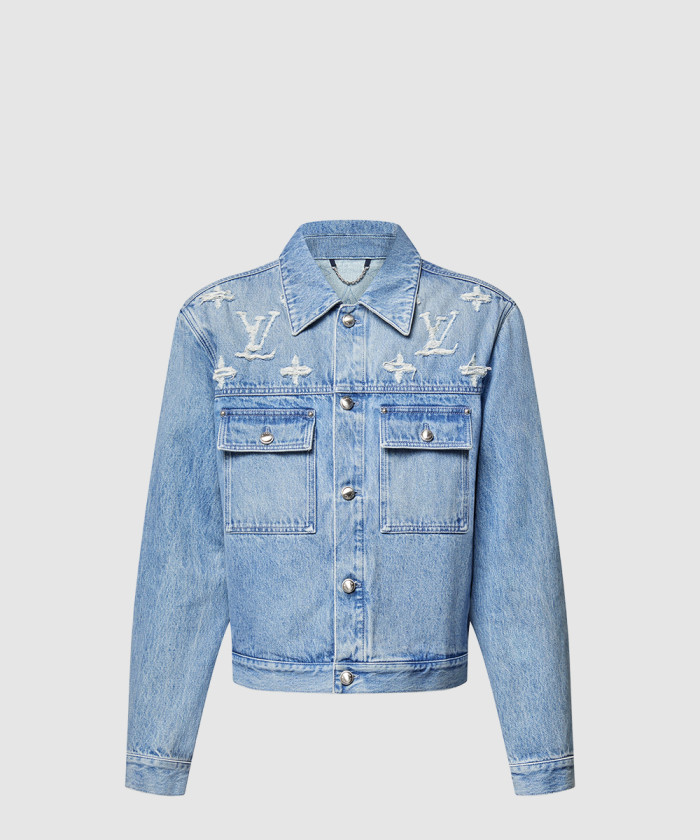 [LOUIS VUITTON-루이비통]데님 트러커 재킷 1AGING
