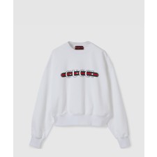 [GUCCI-구찌]프린트 코튼 저지 스웨트셔츠 789582