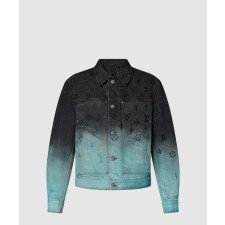 [LOUIS VUITTON-루이비통]자수 데님 블루종 1AFVA2