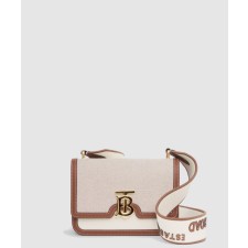 [BURBERRY-버버리]스몰 코튼 캔버스 숄더백 80424191
