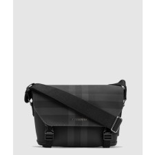 [BURBERRY-버버리]차콜 체크 레더 스몰 메신저백 80653351