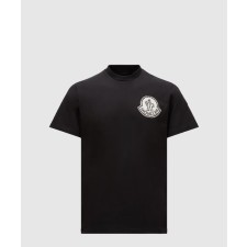 [MONCLER-몽클레어]픽셀 로고 코튼 티셔츠