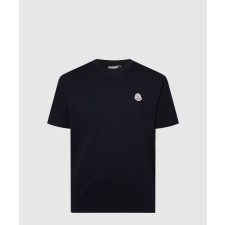 [MONCLER-몽클레어]로고 패치 코튼 티셔츠