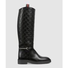[GUCCI-구찌]슬림 홀스빗 부츠 806391