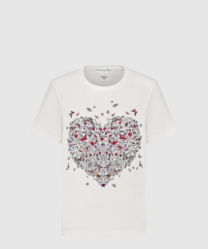 [DIOR-디올]Dioramour 자수 티셔츠 513T0