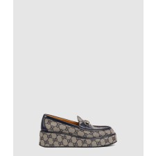 [GUCCI-구찌]홀스빗 웨지 힐 로퍼 794316