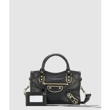 [BALENCIAGA-발렌시아가]메탈릭 시티백 샤이니 고트 미니 390160