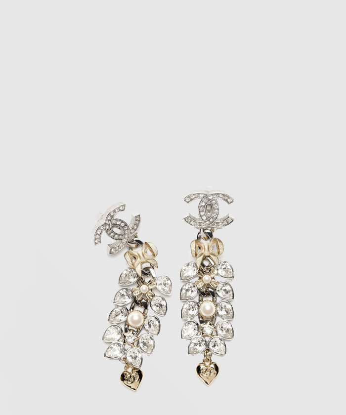 [CHANEL-샤넬]Clip-on Pendant 귀걸이 ABE454