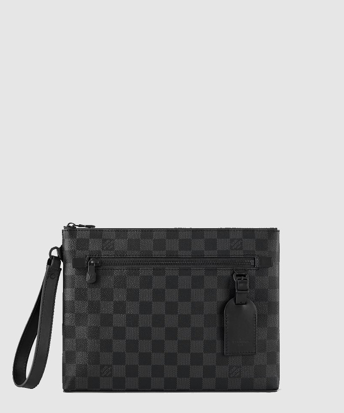 [LOUIS VUITTON-루이비통]그라파이트 캔버스 파우치 N40505