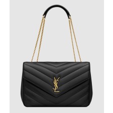[SAINT LAURENT-생로랑]matelassé 램스킨 소재의 loulou 라지백 803541