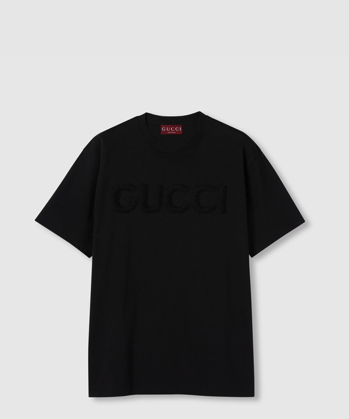 [GUCCI-구찌]자수 코튼 저지 티셔츠 796395