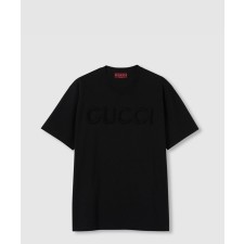 [GUCCI-구찌]자수 코튼 저지 티셔츠 796395