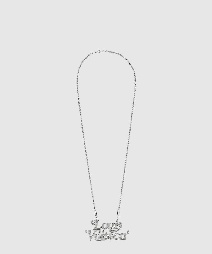 [LOUIS VUITTON-루이비통]다이아몬드 로고 목걸이 MP2691