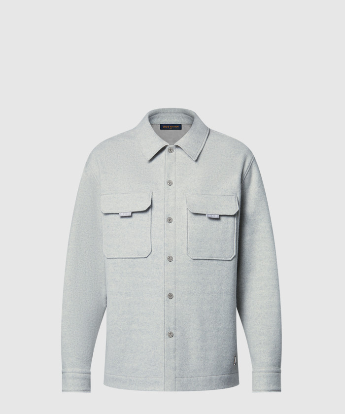 [LOUIS VUITTON-루이비통]울 오버셔츠 1AGJOF