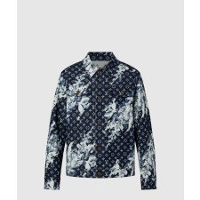 [LOUIS VUITTON-루이비통]모노그램 프린트 데님 재킷 1AF749