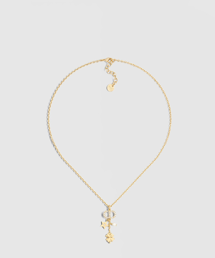 [DIOR-디올]Petit CD Lucky Charms 목걸이 N3128