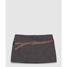 [LOUIS VUITTON-루이비통]테크니컬 울 미니 스커트 P151WG