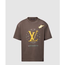 [LOUIS VUITTON-루이비통]워시드 엠벨리시드 코튼 티셔츠 1AHCL5