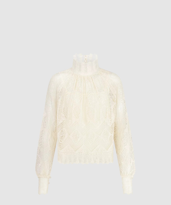 [DIOR-디올]스탠드 칼라 탑 514S2