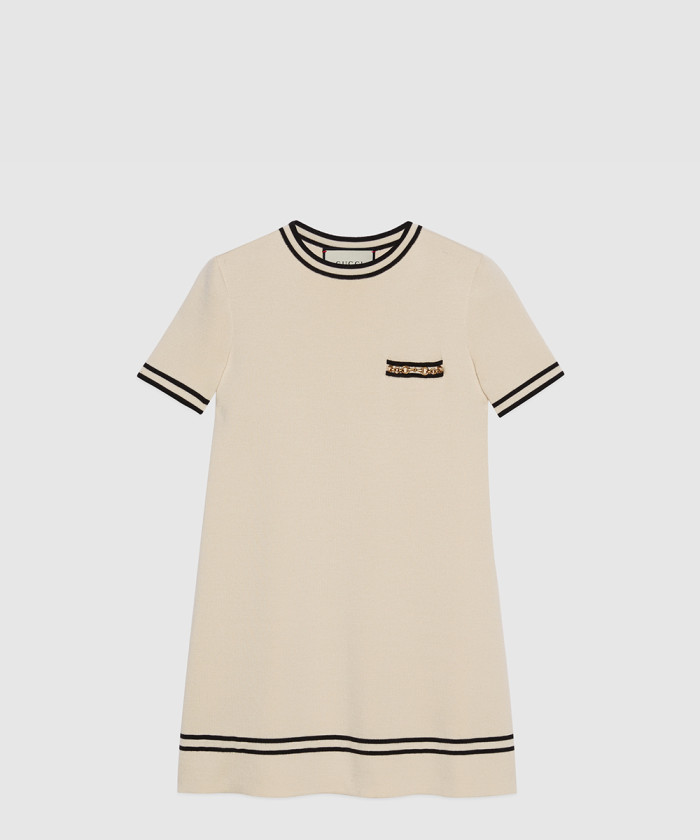 [GUCCI-구찌]GG 자카드 울 드레스 650387