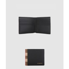 [BURBERRY-버버리]가죽 하우스 체크 바이폴드 지갑 40629191