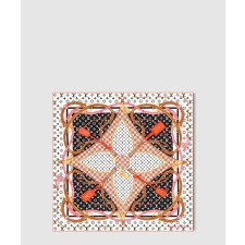 [LOUIS VUITTON-루이비통]플라워 앤드 스트랩 스퀘어 90 M90659