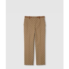 [GUCCI-구찌]홀스빗 코튼 드릴 팬츠 820466
