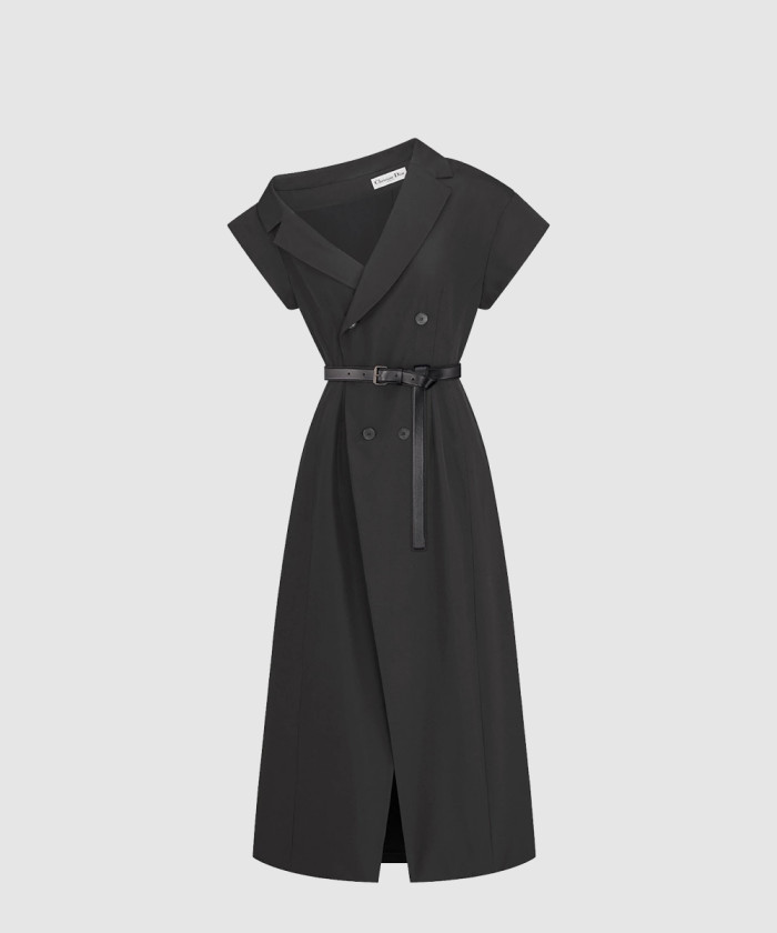 [DIOR-디올]언발란스 미디 드레스 521R5