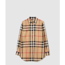 [BURBERRY-버버리]체크 코튼 셔츠 80713381