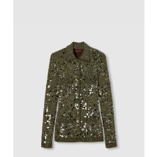 [GUCCI-구찌]트위드 블렌드 폴로 가디건 798149