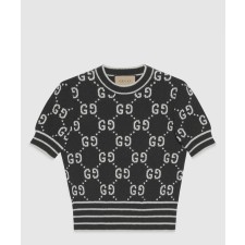 [GUCCI-구찌]GG 코튼 자카드 탑 753914
