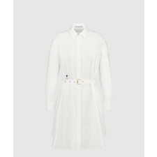[DIOR-디올]벨트 매크로까나쥬 셔츠 드레스 511R4