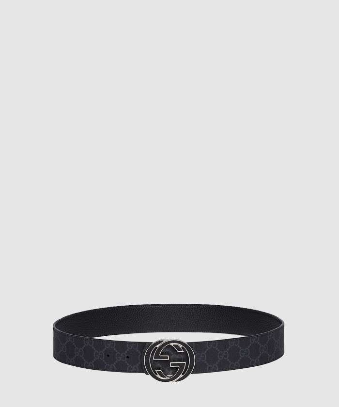 [GUCCI-구찌]인터로킹 G 버클 리버서블 벨트 812273