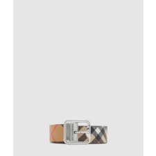 [BURBERRY-버버리]리버시블 체크 B 버클 벨트 80920461