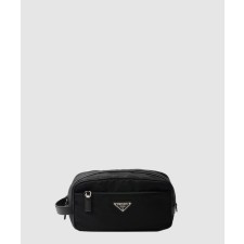 [PRADA-프라다]리나일론 및 사피아노 가죽 여행용 파우치 2NA819