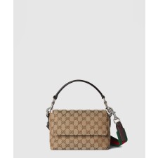[GUCCI-구찌]웹 디테일의 스몰 GG 크로스백 821617