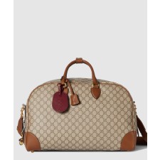 [GUCCI-구찌]GG 엠블럼 미디엄 더플백 821148