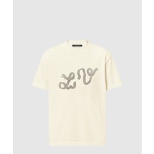 [LOUIS VUITTON-루이비통]엠벨리시드 쇼트 슬리브드 코튼 크루넥 1AGJTU