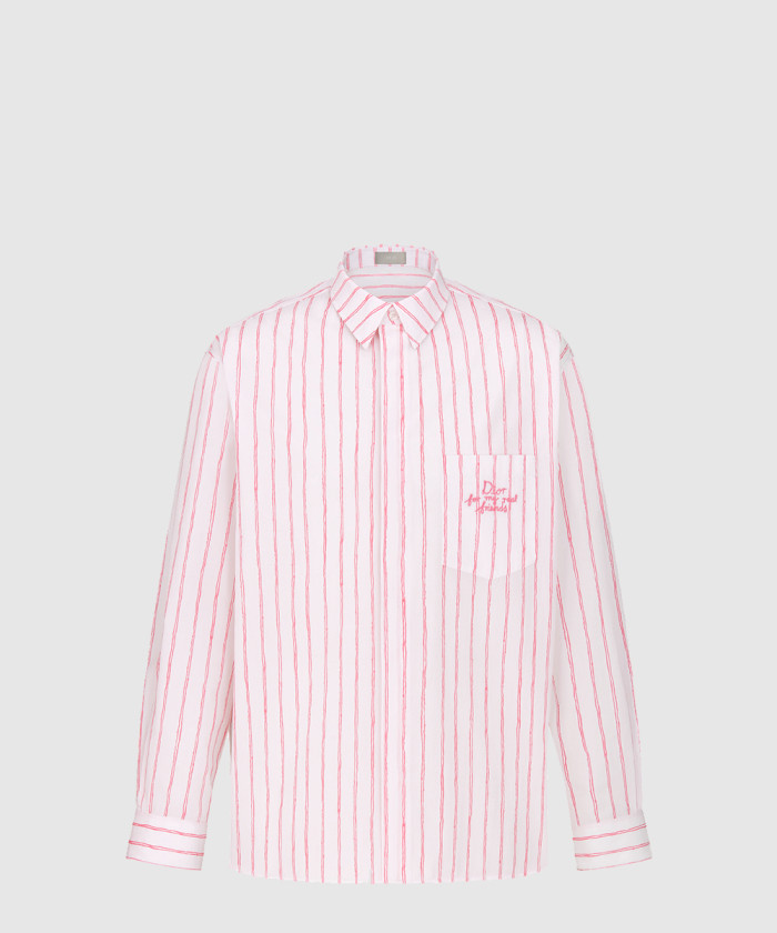 [DIOR-디올]AND HYLTON NEL 오버사이즈 셔츠 583C5