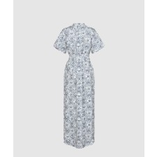 [DIOR-디올]벨트 롱 셔츠 드레스 521L3