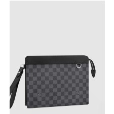 [LOUIS VUITTON-루이비통]스탠딩 파우치 다미에 그라파이트 N64612