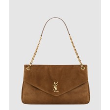 [SAINT LAURENT-생로랑]스웨이드 소재의 calypso 라지백 777399