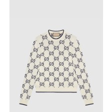 [GUCCI-구찌]GG 코튼 니트 스웨트셔츠 94767