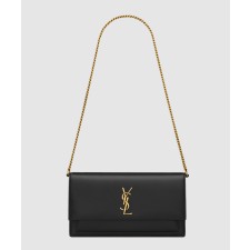 [SAINT LAURENT-생로랑]박스 소재의 sunset 클러치 810997