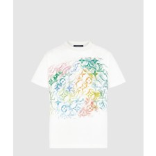 [LOUIS VUITTON-루이비통]프린트 티셔츠 1A8GUR