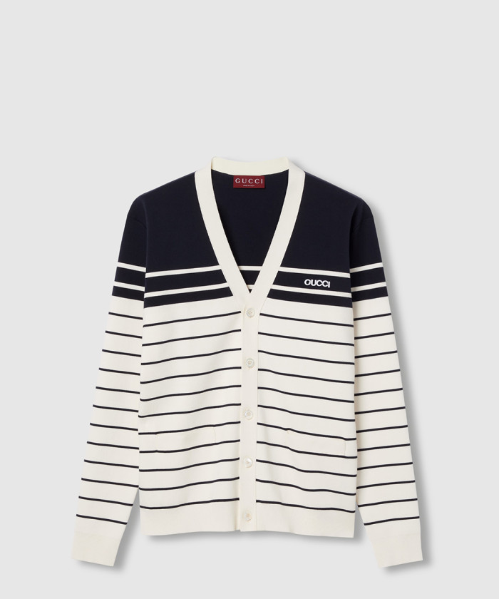 [GUCCI-구찌]자수 코튼 가디건 814877